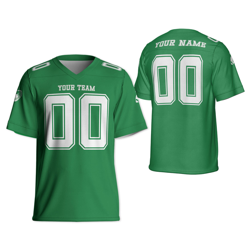 Custom-Famous-Team-Super-Eagle-Sport-Classic-All-Green-Football-Jersey--I3