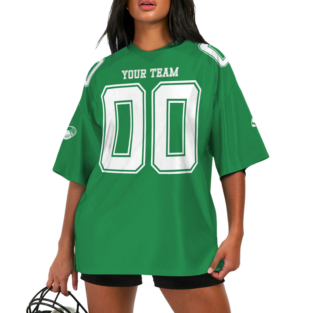 Custom-Famous-Team-Super-Eagle-Sport-Classic-All-Green-Football-Jersey--I3