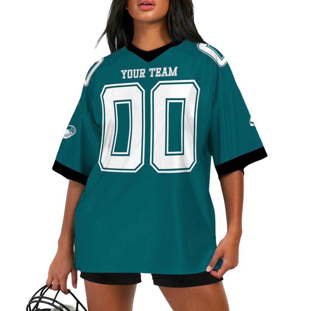 Custom-Famous-Team-Super-Eagle-Sport-Classic-Green-Football-Jersey--I3