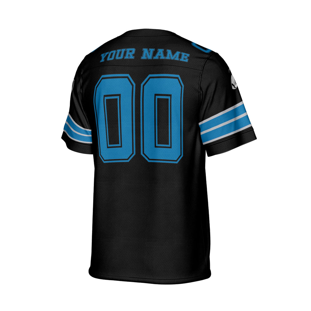 Custom-Famous-Team-Super-Lions-Sport-Classic-Black-Football-Jersey-I3