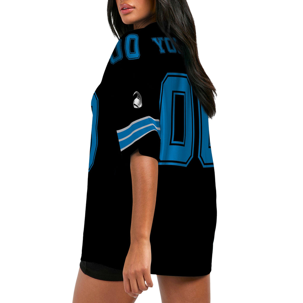 Custom-Famous-Team-Super-Lions-Sport-Classic-Black-Football-Jersey-I3