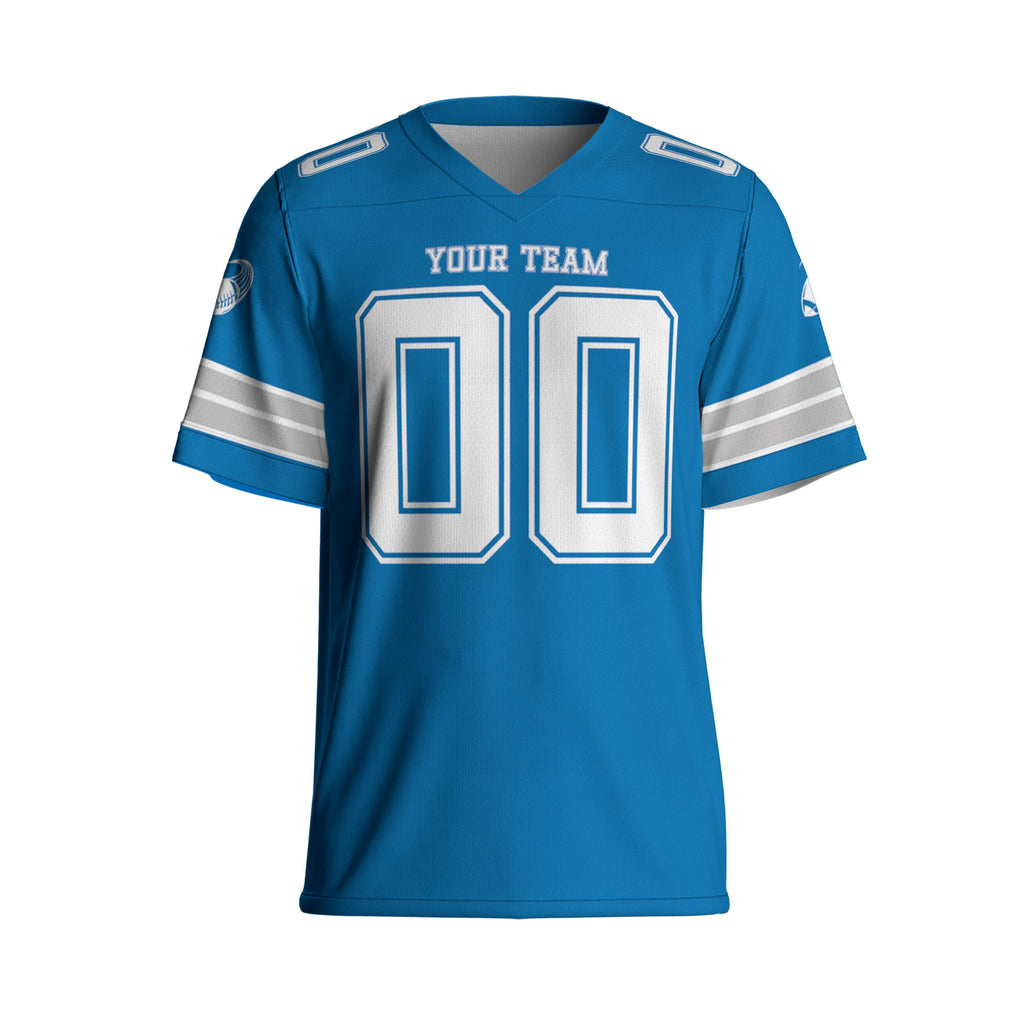 Custom-Famous-Team-Super-Lions-Sport-Classic-Blue-Football-Jersey-I3
