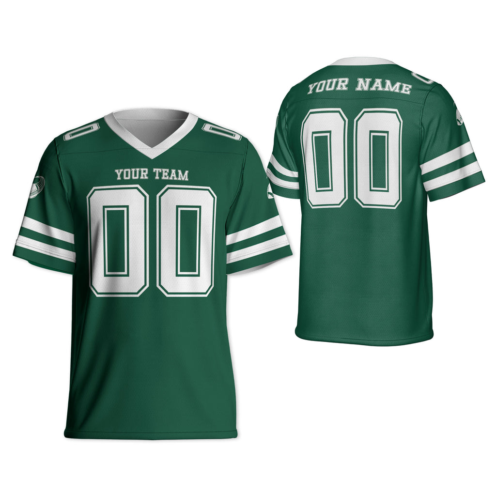 Custom-Famous-Team-Super-Player-Jets-Sport-Classic-Green-Football-Jersey--I3