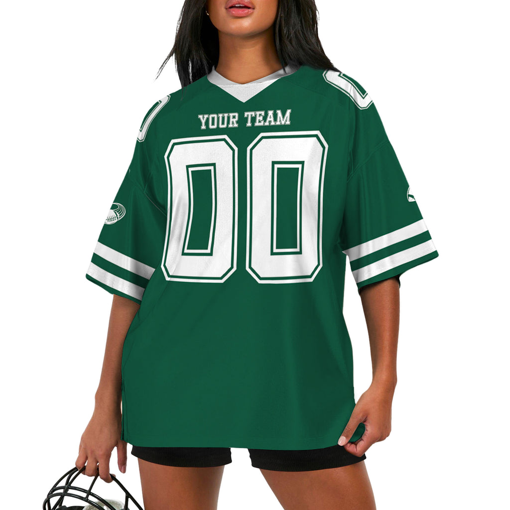 Custom-Famous-Team-Super-Player-Jets-Sport-Classic-Green-Football-Jersey--I3