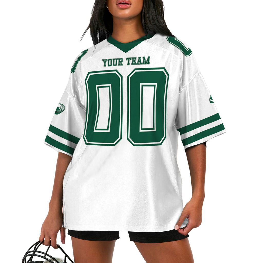 Custom-Famous-Team-Super-Player-Jets-Sport-Classic-White-Football-Jersey--I3