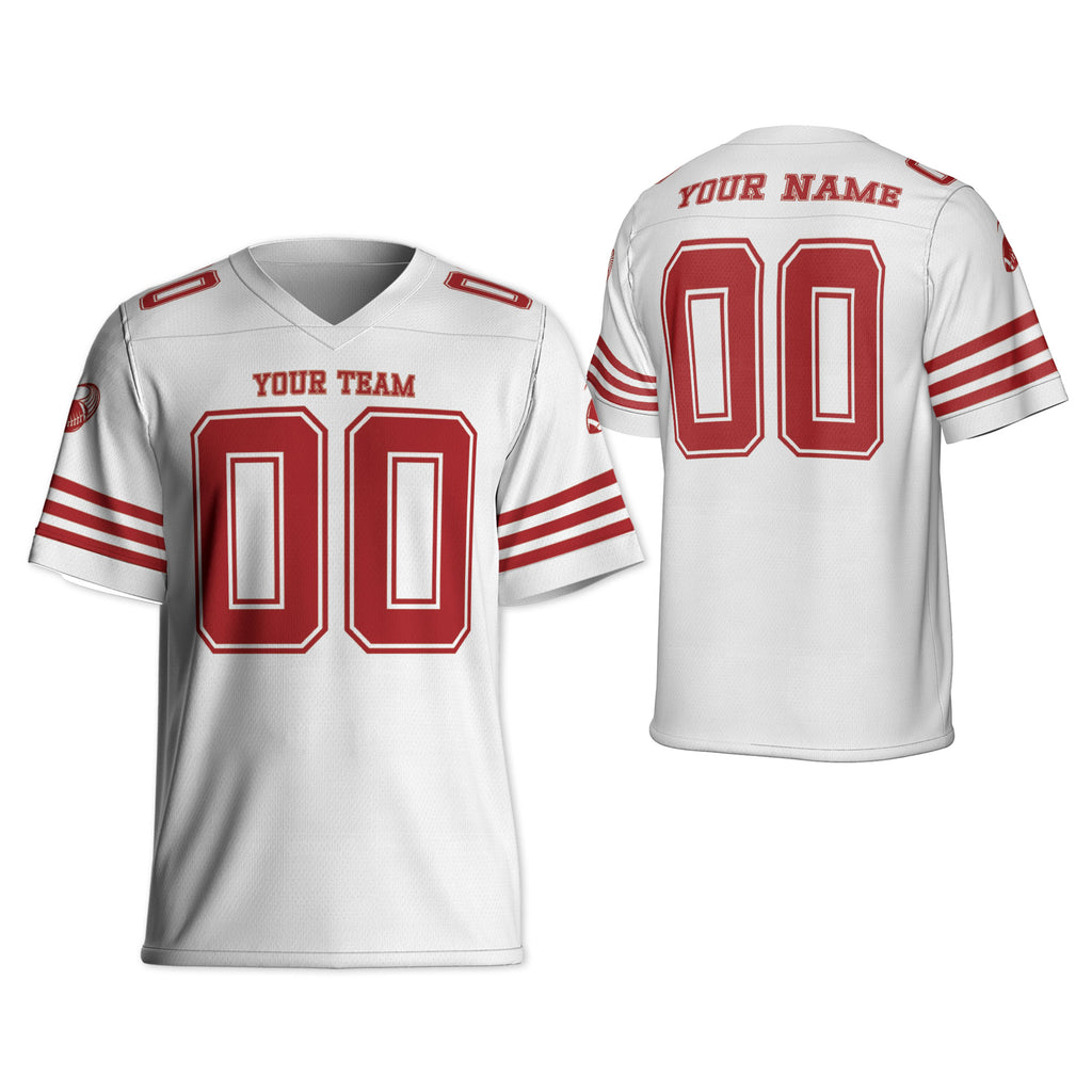 Custom-Famous-Team-Super-Sans-Sport-Classic-White-Football-Jersey--I3