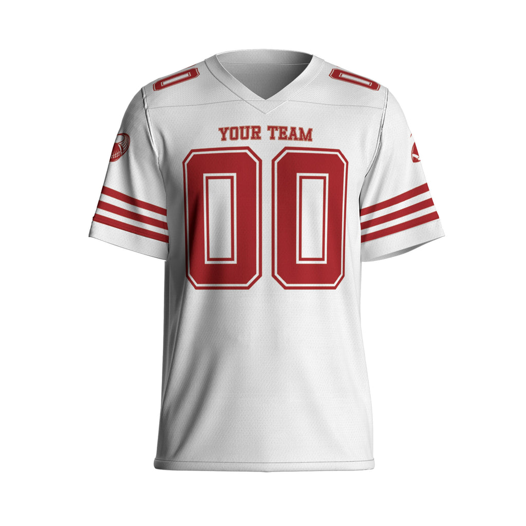Custom-Famous-Team-Super-Sans-Sport-Classic-White-Football-Jersey--I3