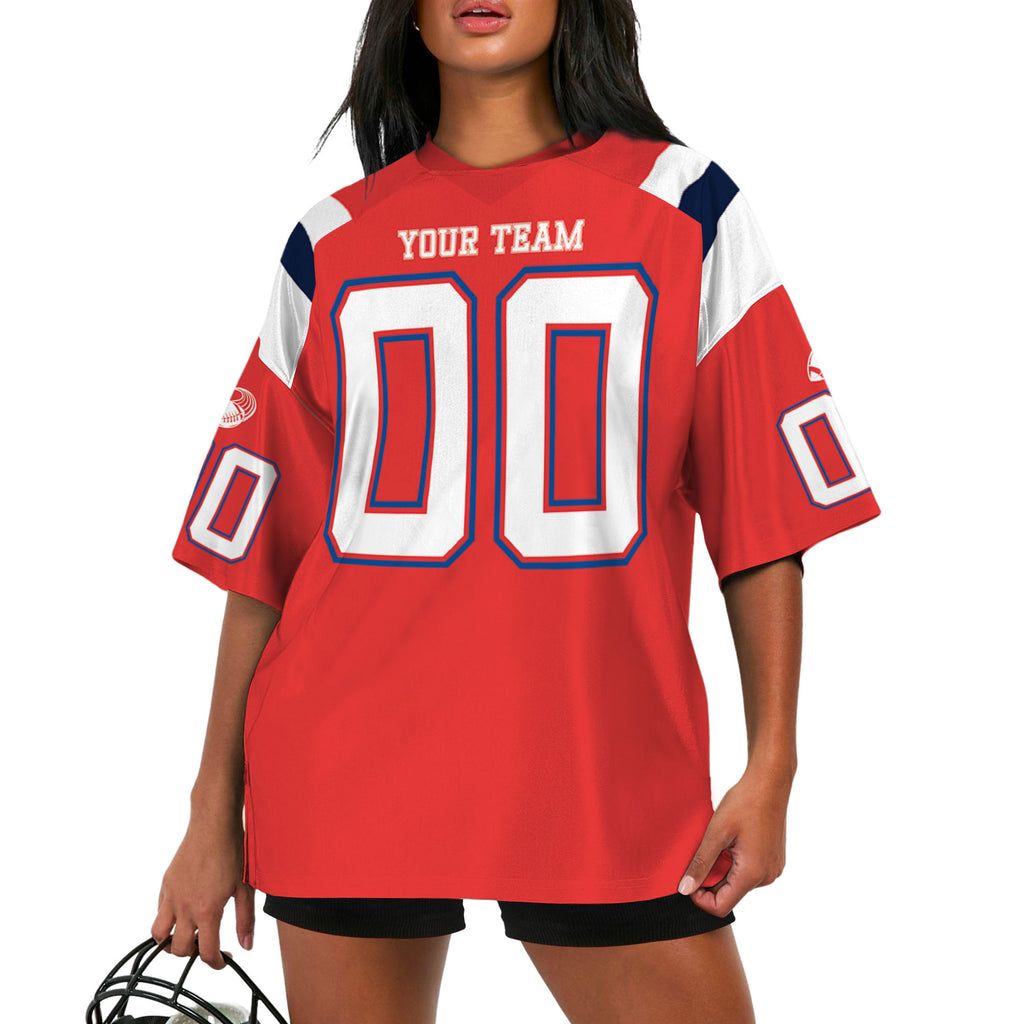 Custom-Famous-Team-Super-Star-All-Red-Patriot-Football-Jersey-I3