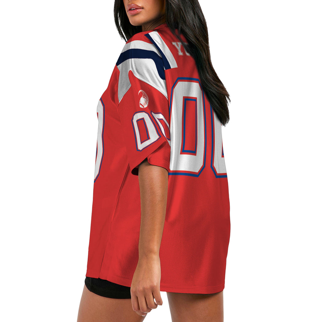 Custom-Famous-Team-Super-Star-All-Red-Patriot-Football-Jersey-I3
