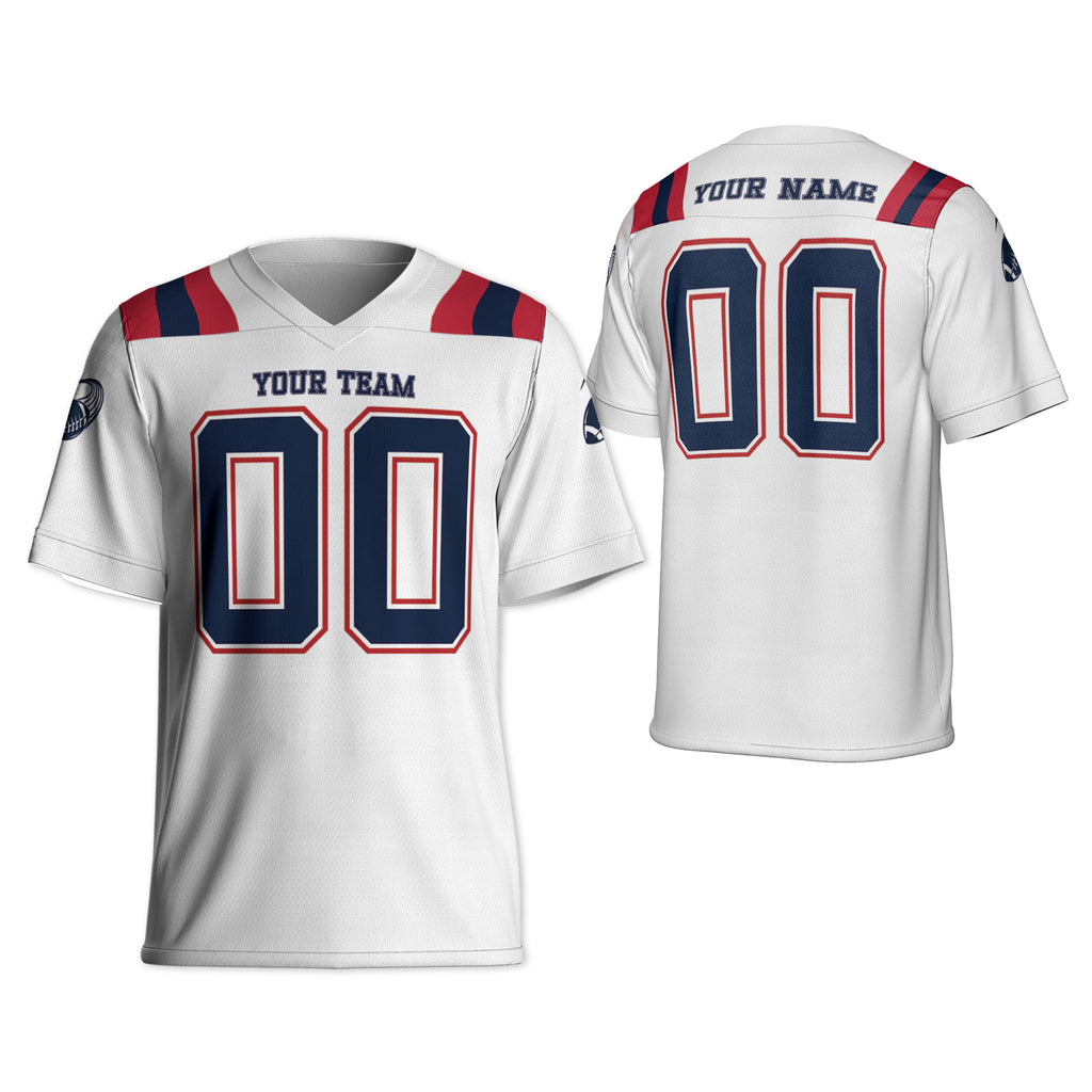 Custom-Famous-Team-Super-Star-All-White-Patriot-Football-Jersey-I3