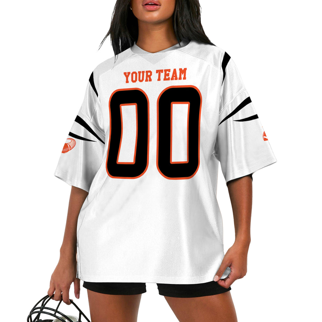 Custom-Famous-Team-Super-Star-Bengals-Sport-White-Football-Jersey--I3