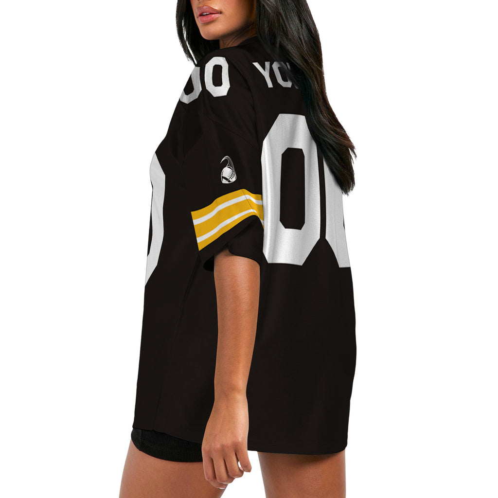 Custom-Famous-Team-Super-Star-Black-Steeler-Football-Jersey--I3