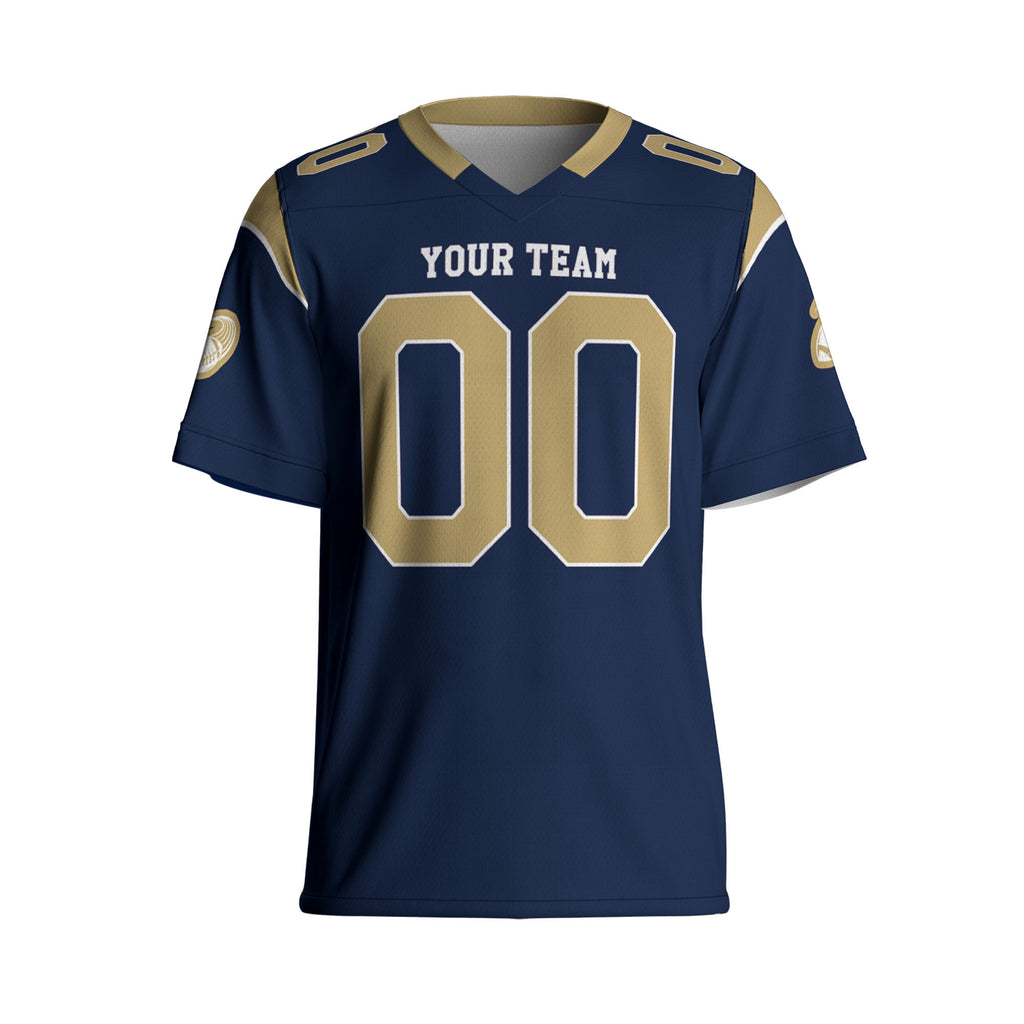 Custom-Famous-Team-Super-Star-Ram-Sport-Navy-Football-Jersey--I3