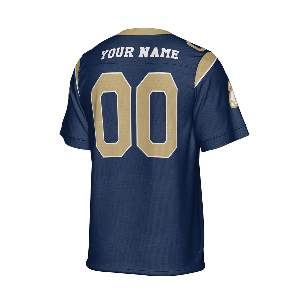 Custom-Famous-Team-Super-Star-Ram-Sport-Navy-Football-Jersey--I3