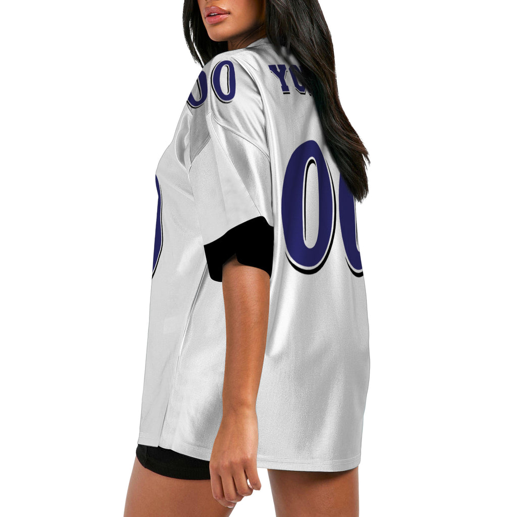 Custom-Famous-Team-Super-Star-Ravens-Sport-White-Football-Jersey--I3