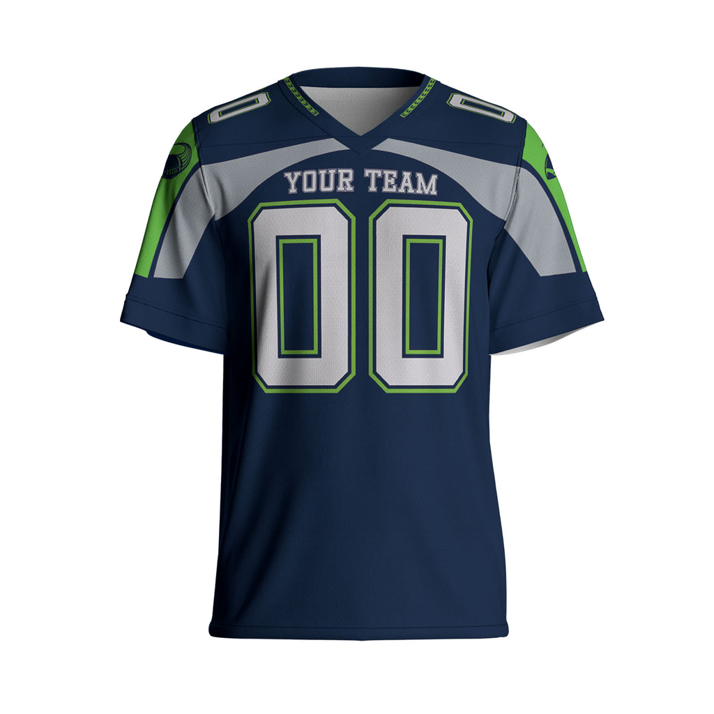 Custom-Famous-Team-Super-Star-Seahawk-Sport-Blue-Football-Jersey-I3