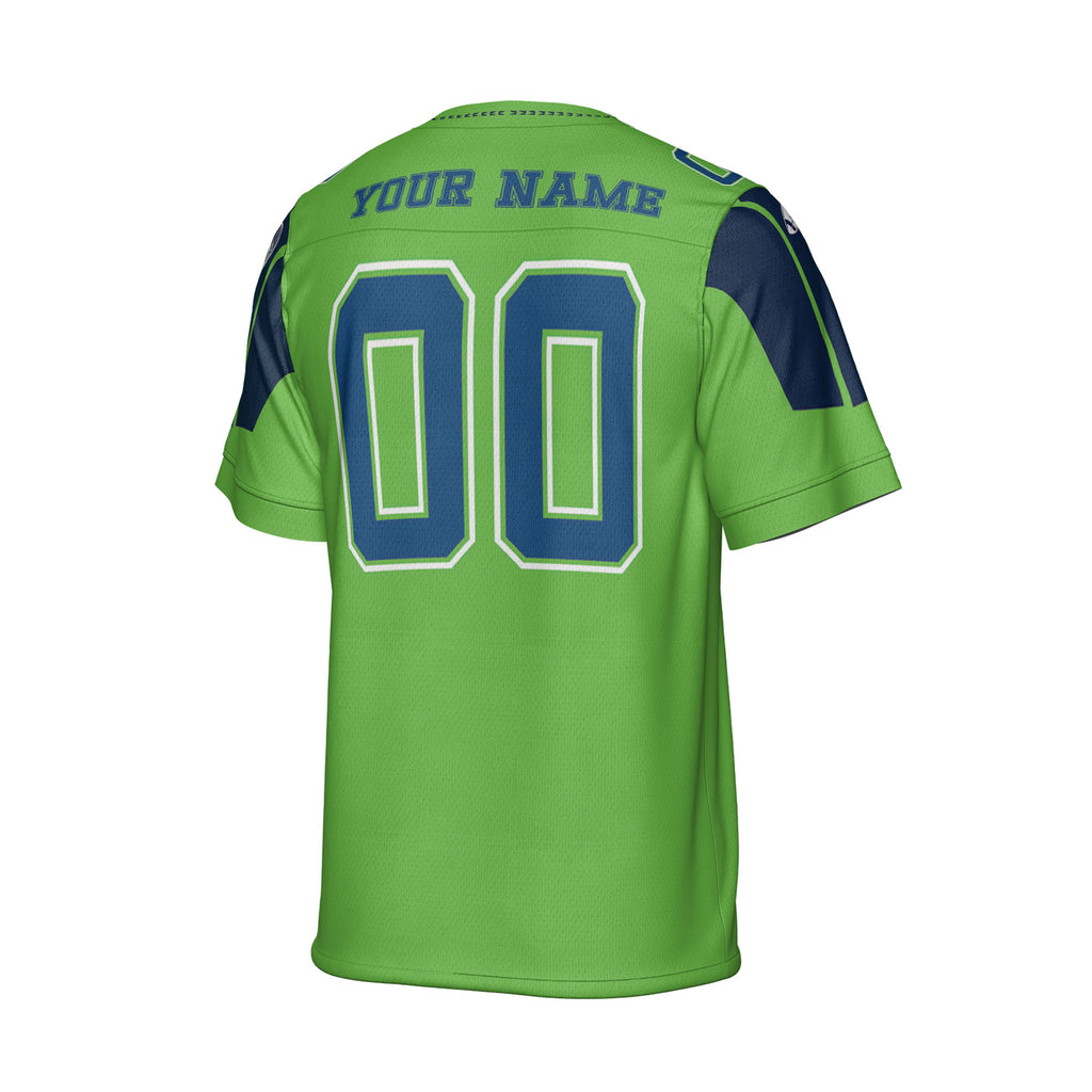 Custom-Famous-Team-Super-Star-Seahawk-Sport-Green-Football-Jersey-I3