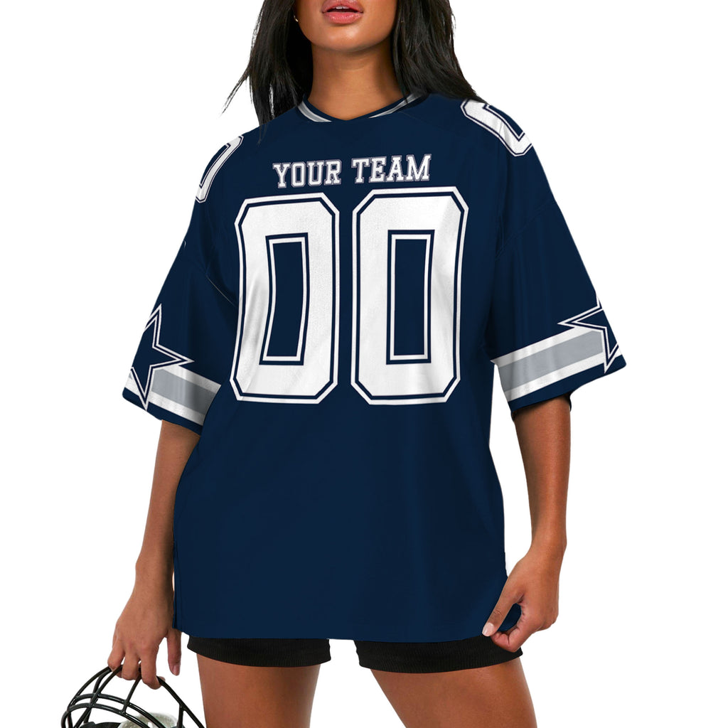 Custom-Famous-Team-Super-Star-Sport-Navy-Football-Jersey-I3