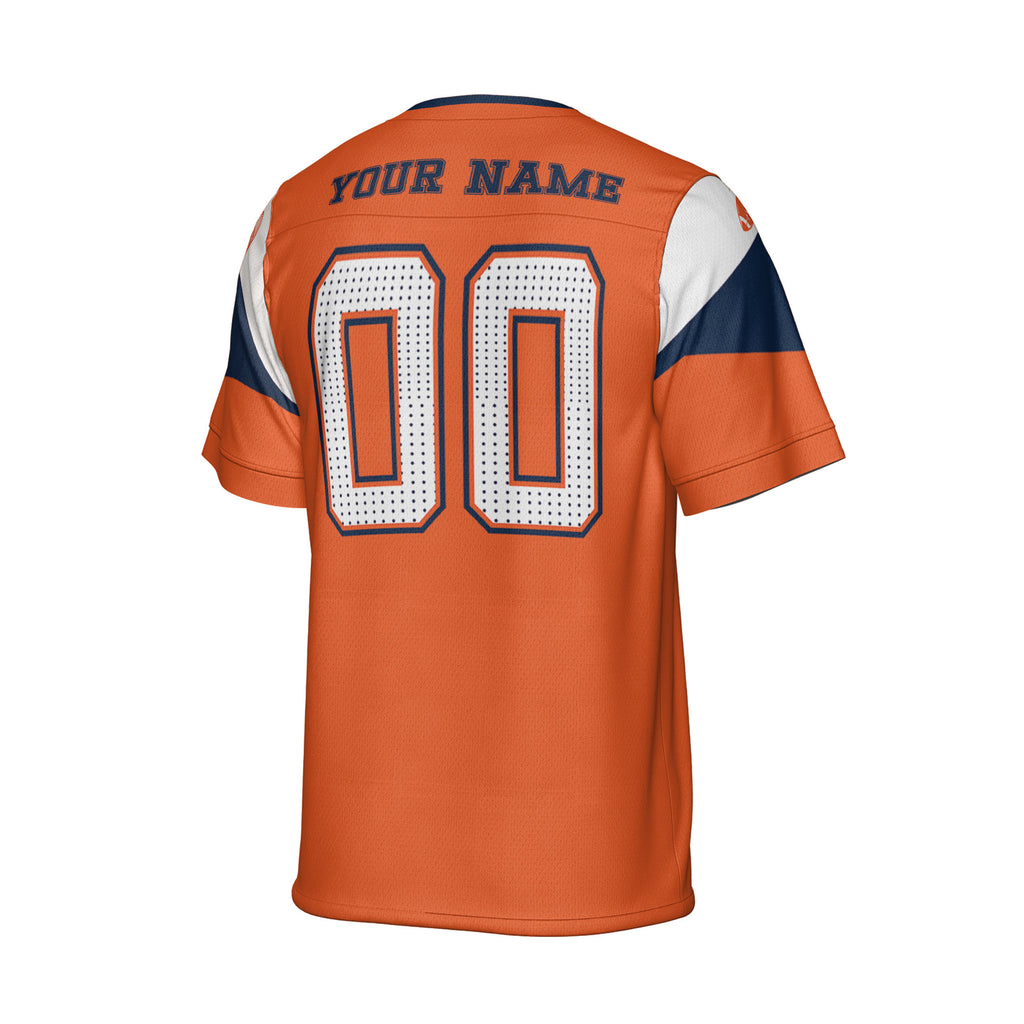 Custom-Famous-Team-Super-Star-Stallion-Sport-Orange-Football-Jersey-I3