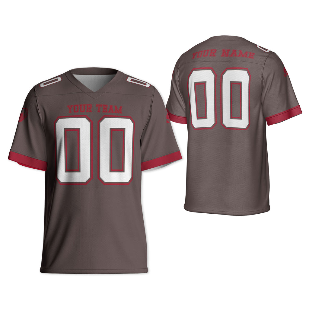 Custom-Famous-Team-Super-Star-TP-Bay-Sport-Grey-Football-Jersey--I3