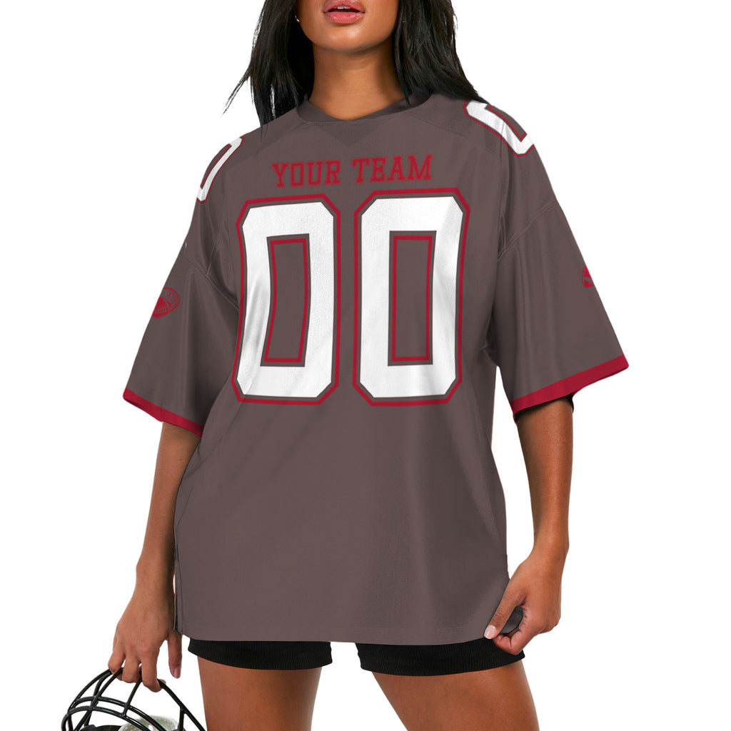 Custom-Famous-Team-Super-Star-TP-Bay-Sport-Grey-Football-Jersey--I3