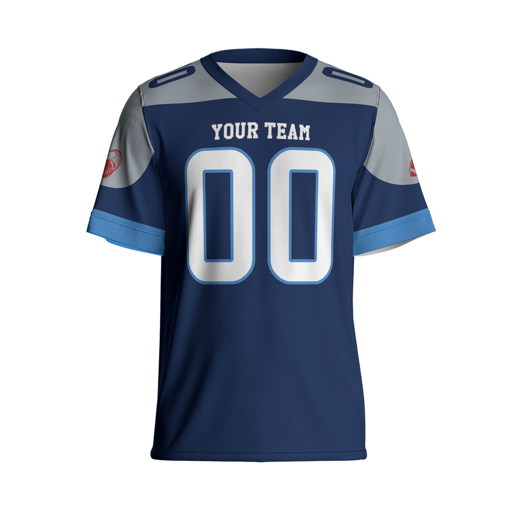 Custom-Famous-Team-Super-Star-Titans-Blue-Football-Jersey--I3
