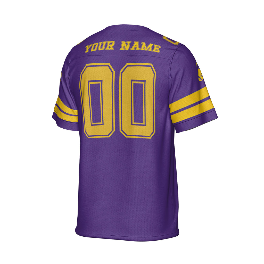 Custom-Famous-Team-Super-Star-Viking-Sport-All-Purple-Football-Jersey-I3