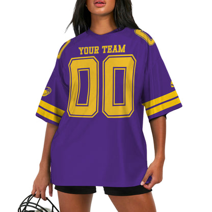 Custom-Famous-Team-Super-Star-Viking-Sport-All-Purple-Football-Jersey-I3