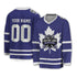 Custom Famous Team TML Blue and White Hockey TKA23