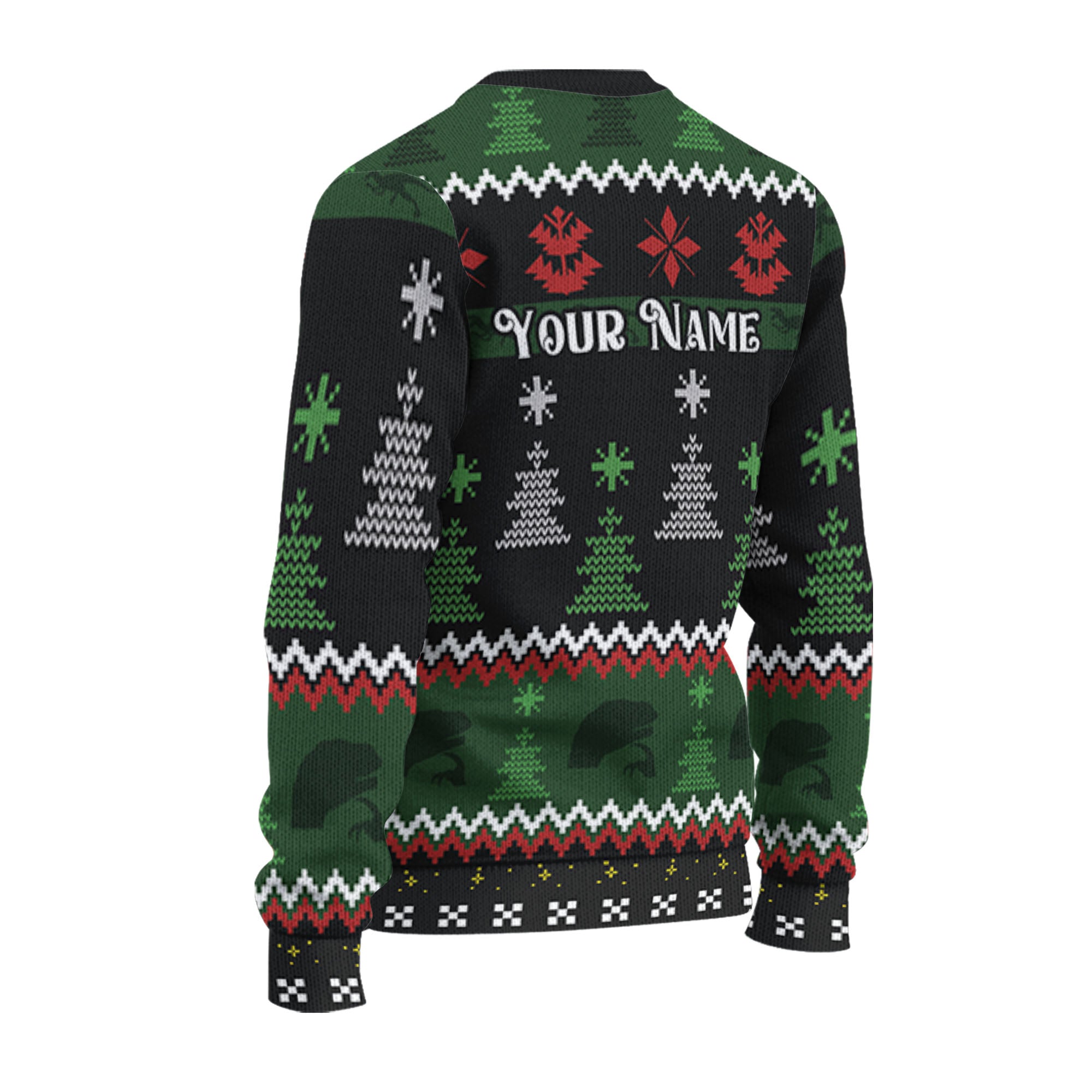 T rex christmas sweater discount