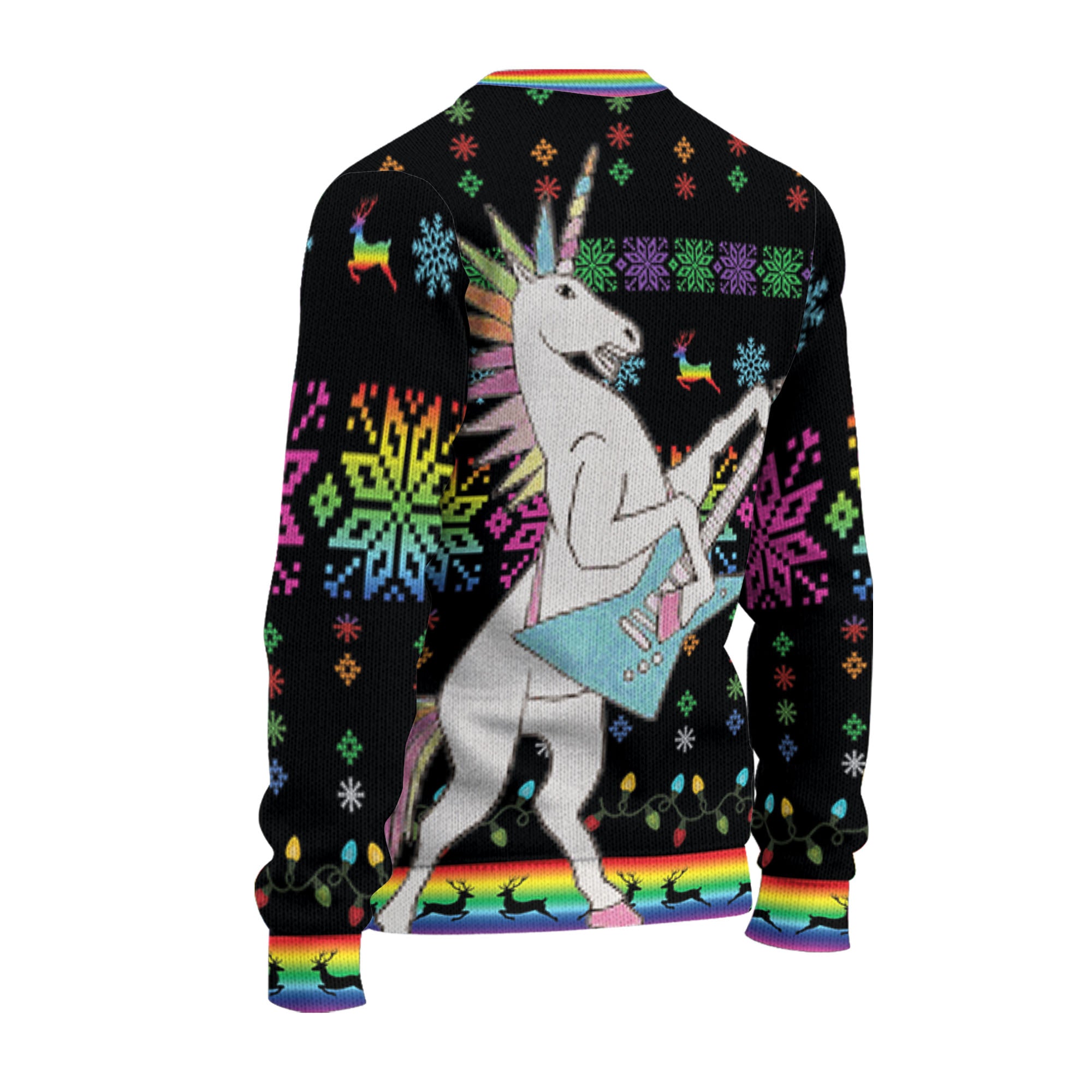 Unicorn holiday sweater cheap