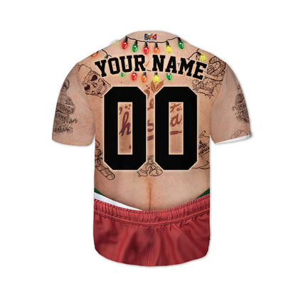 custom-funny-holiday-big-fat-hairy-mistletoe-guy-baseball-jersey-tka61-8107