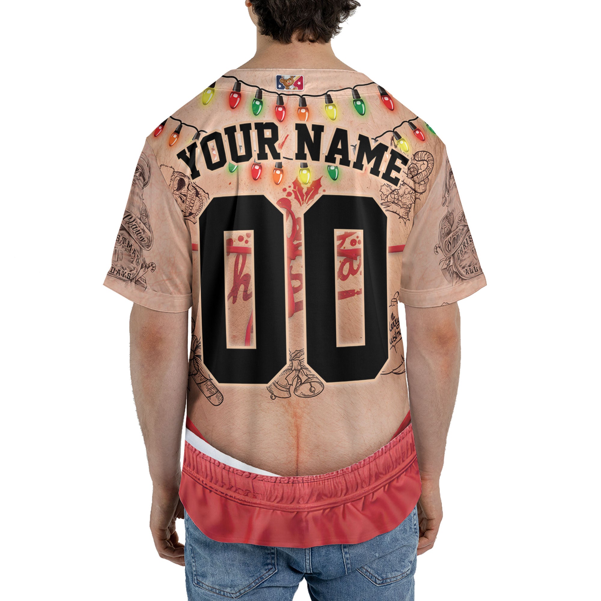 custom-funny-holiday-big-fat-hairy-red-bikini-guy-baseball-jersey-tka61-3686