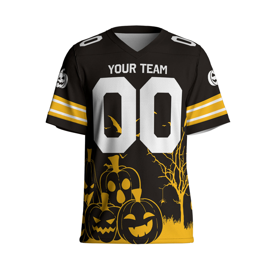 custom-halloween-famous-team-super-star-black-steel-football-tka08-3821