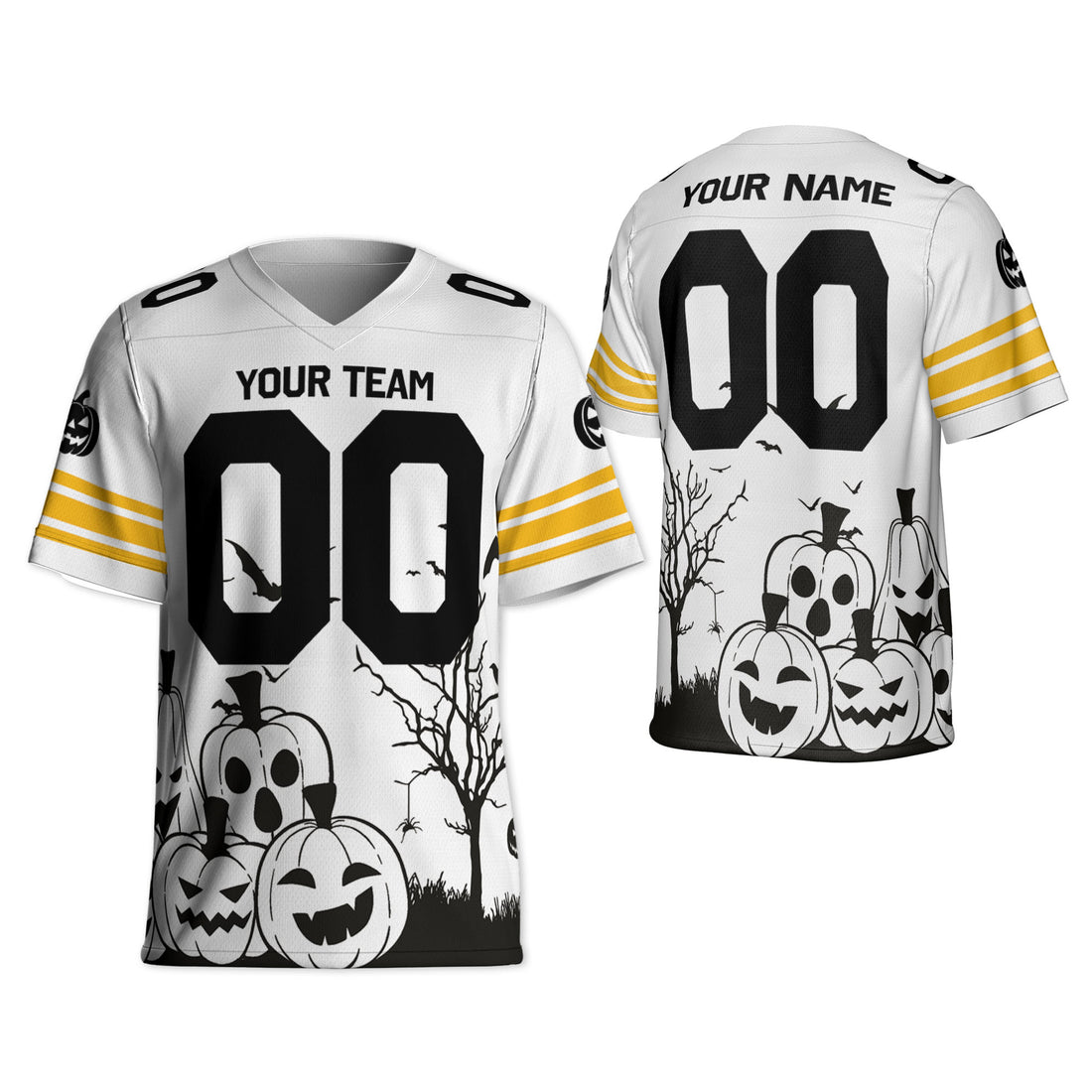 custom-halloween-famous-team-super-star-white-steel-football-tka08-3396