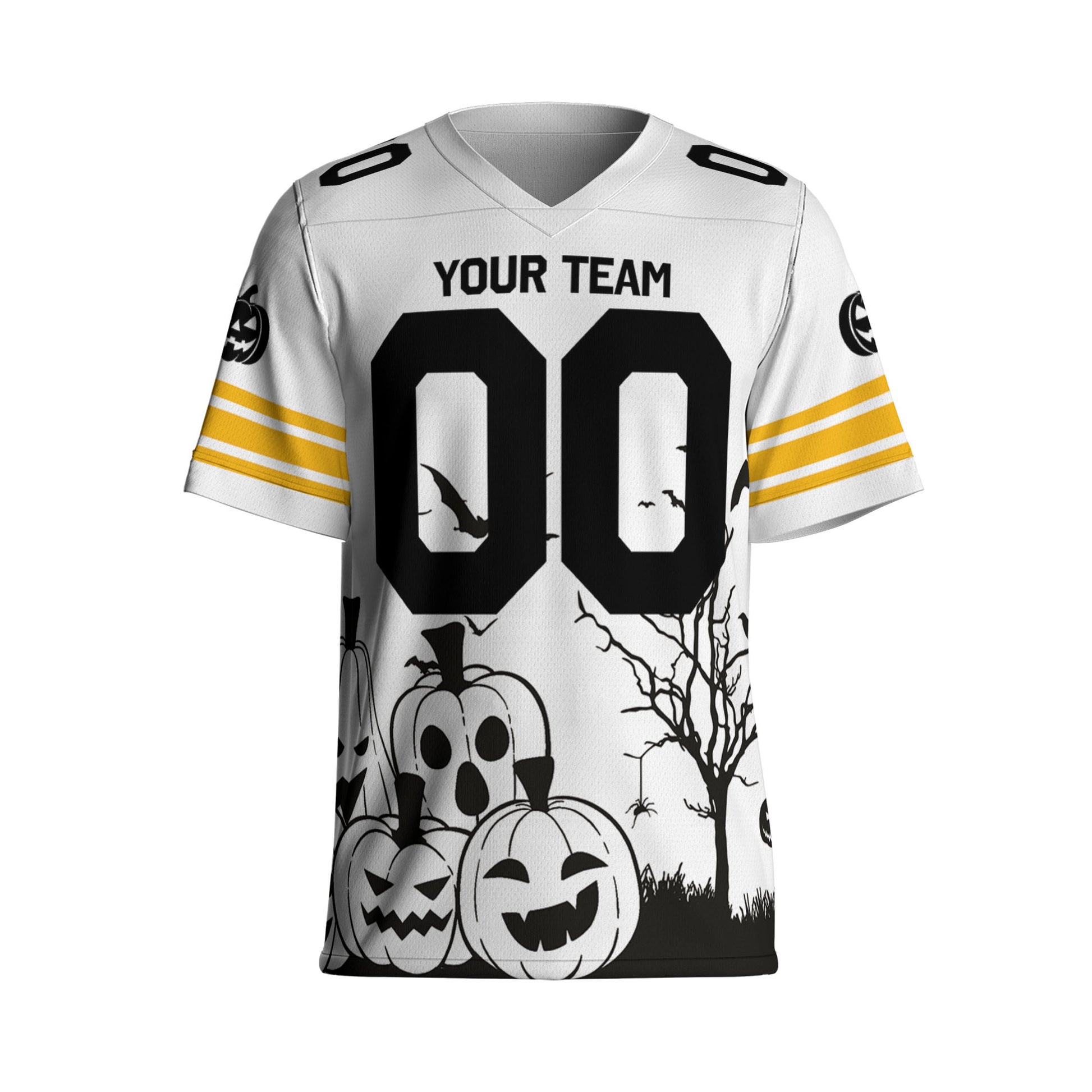 custom-halloween-famous-team-super-star-white-steel-football-tka08-3396