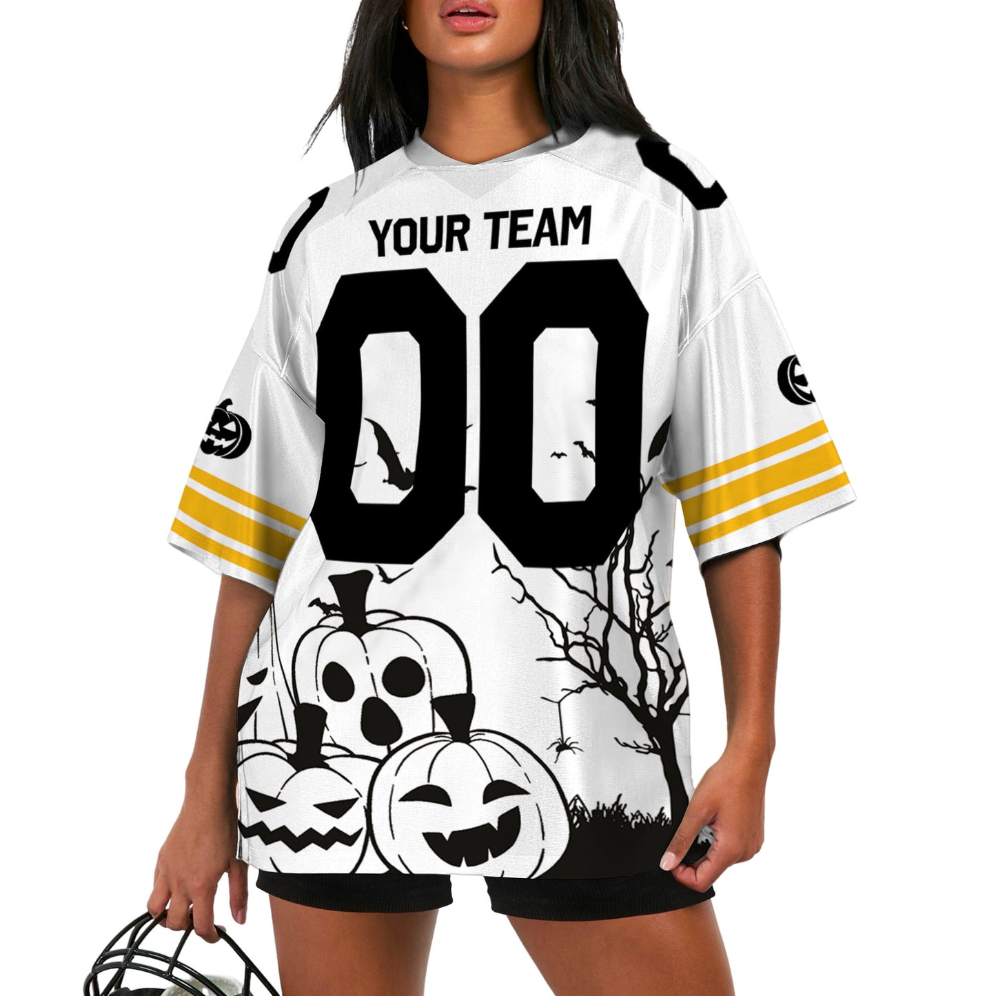 custom-halloween-famous-team-super-star-white-steel-football-tka08-3396