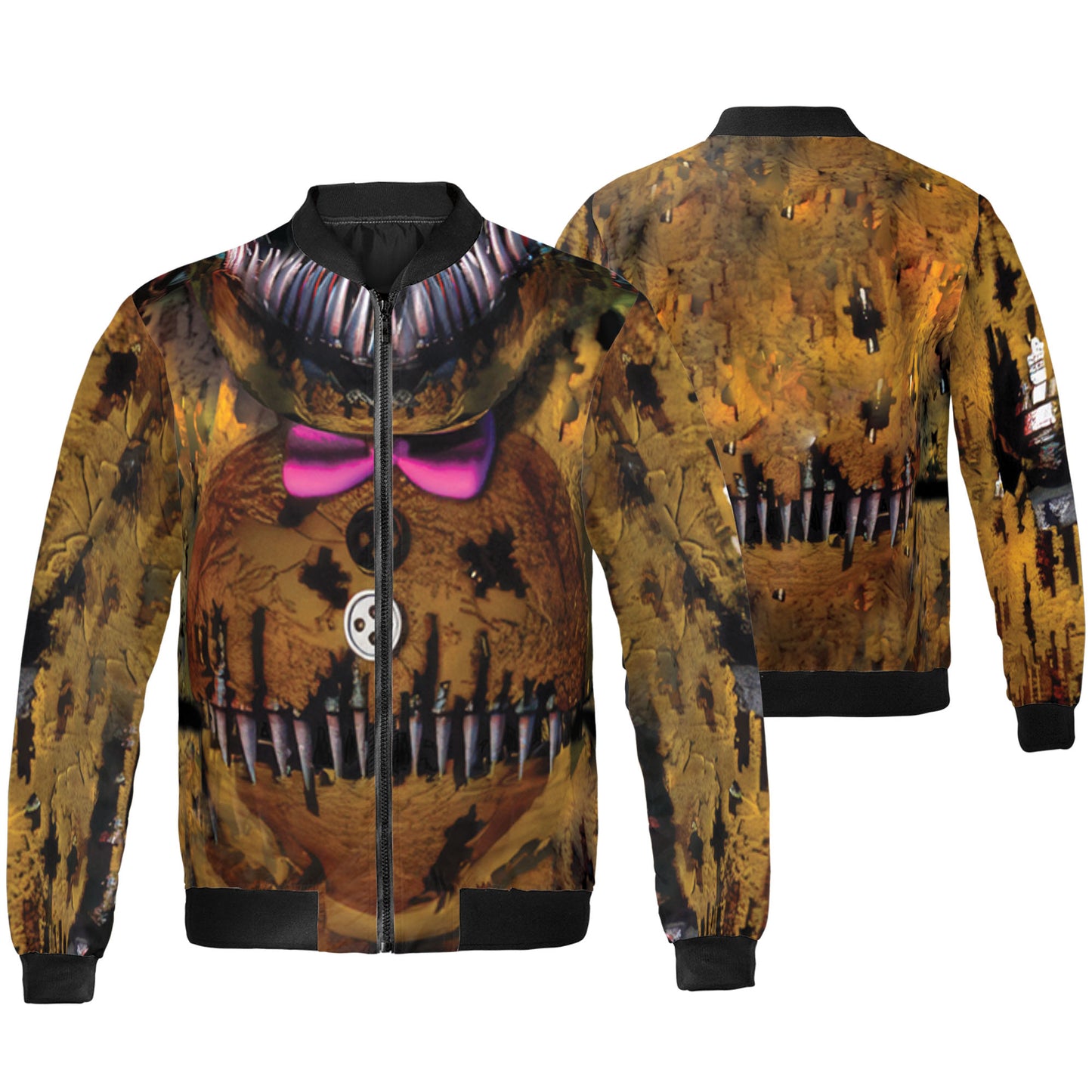 Custom Halloween Horror Animatronics Nightmare Bear Cosplay Shirt I3