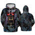 Custom Halloween Horror Animatronics Nightmare Blue Bunny Cosplay Shirt I3