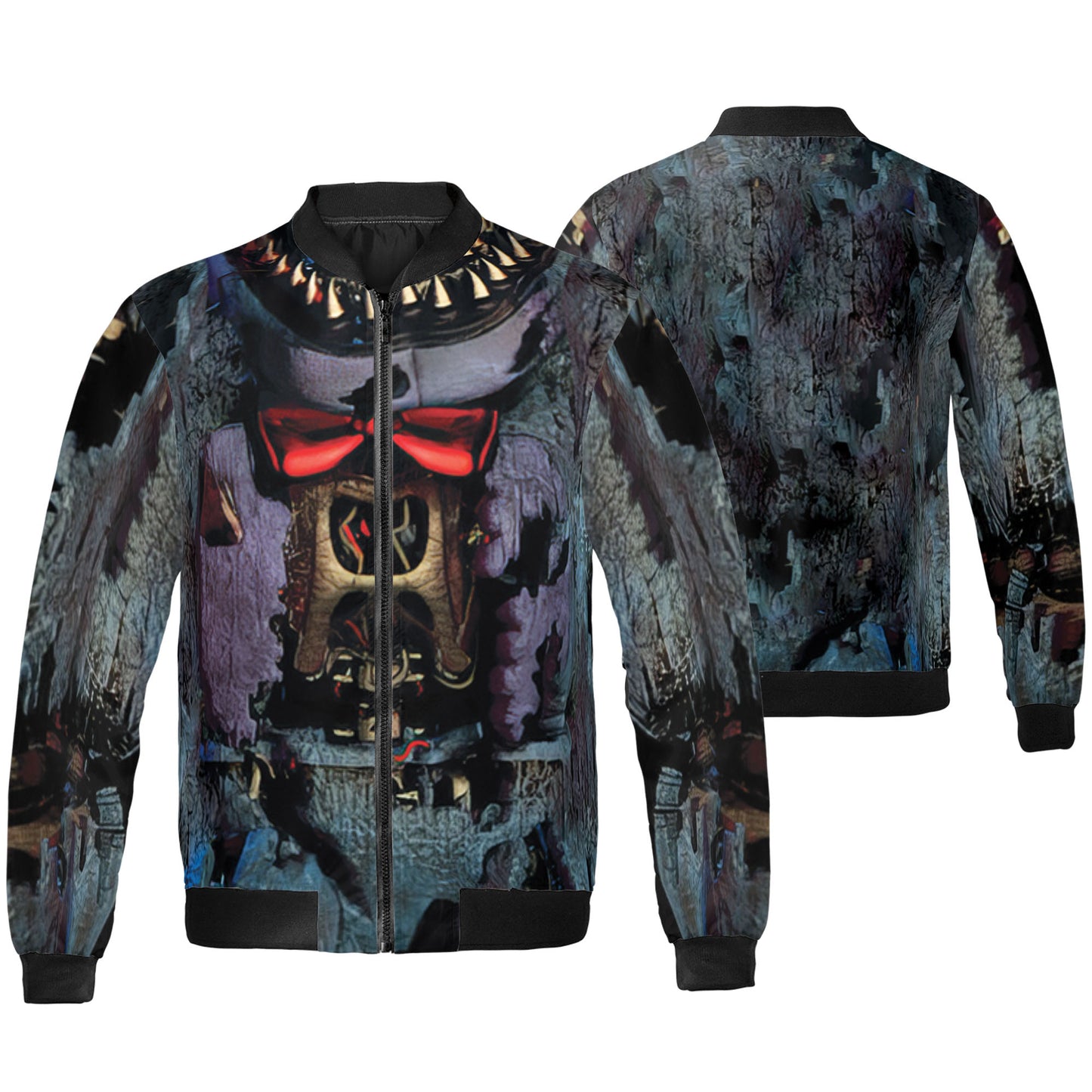 Custom Halloween Horror Animatronics Nightmare Blue Bunny Cosplay Shirt I3