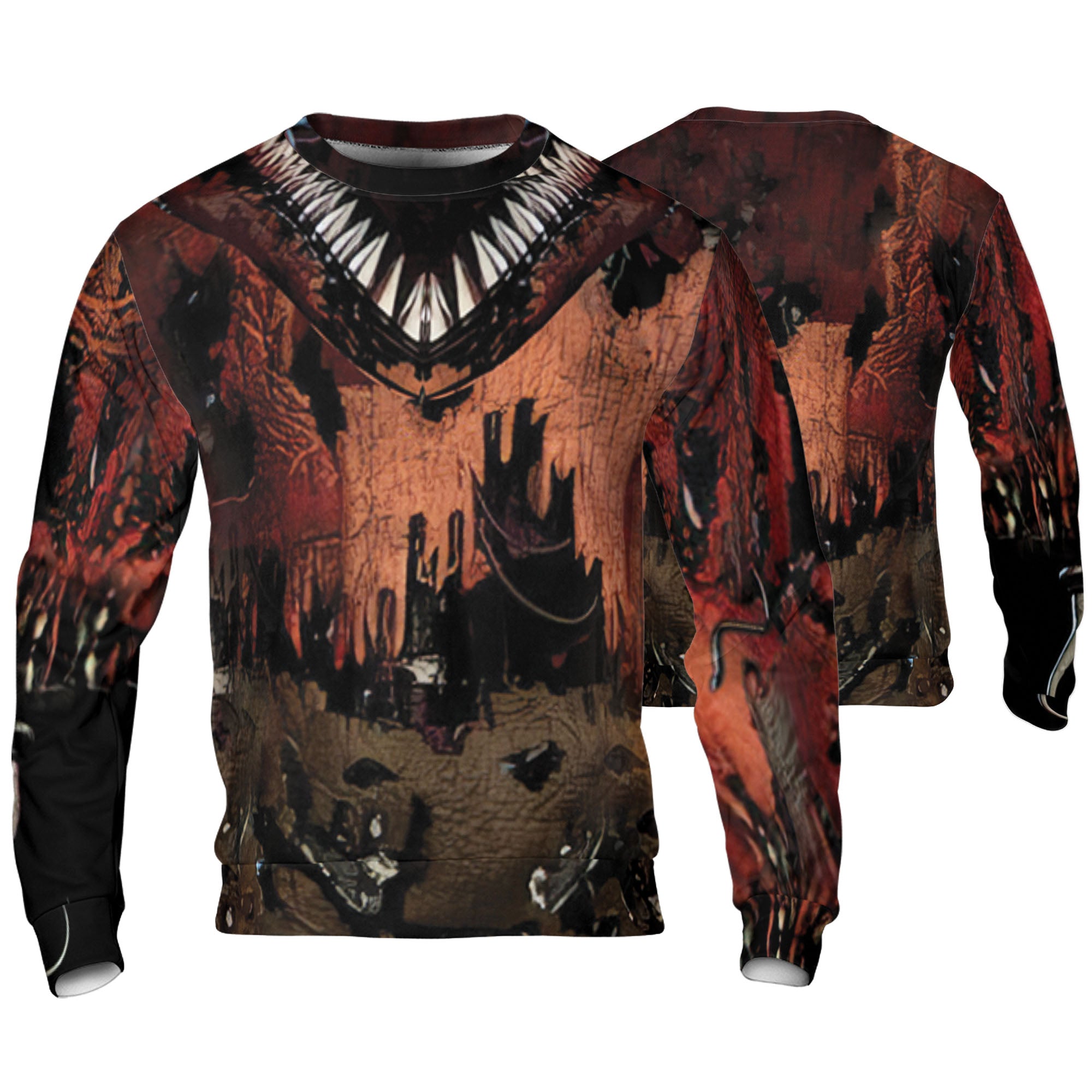 Custom Halloween Horror Animatronics Nightmare Fox Cosplay Shirt I3