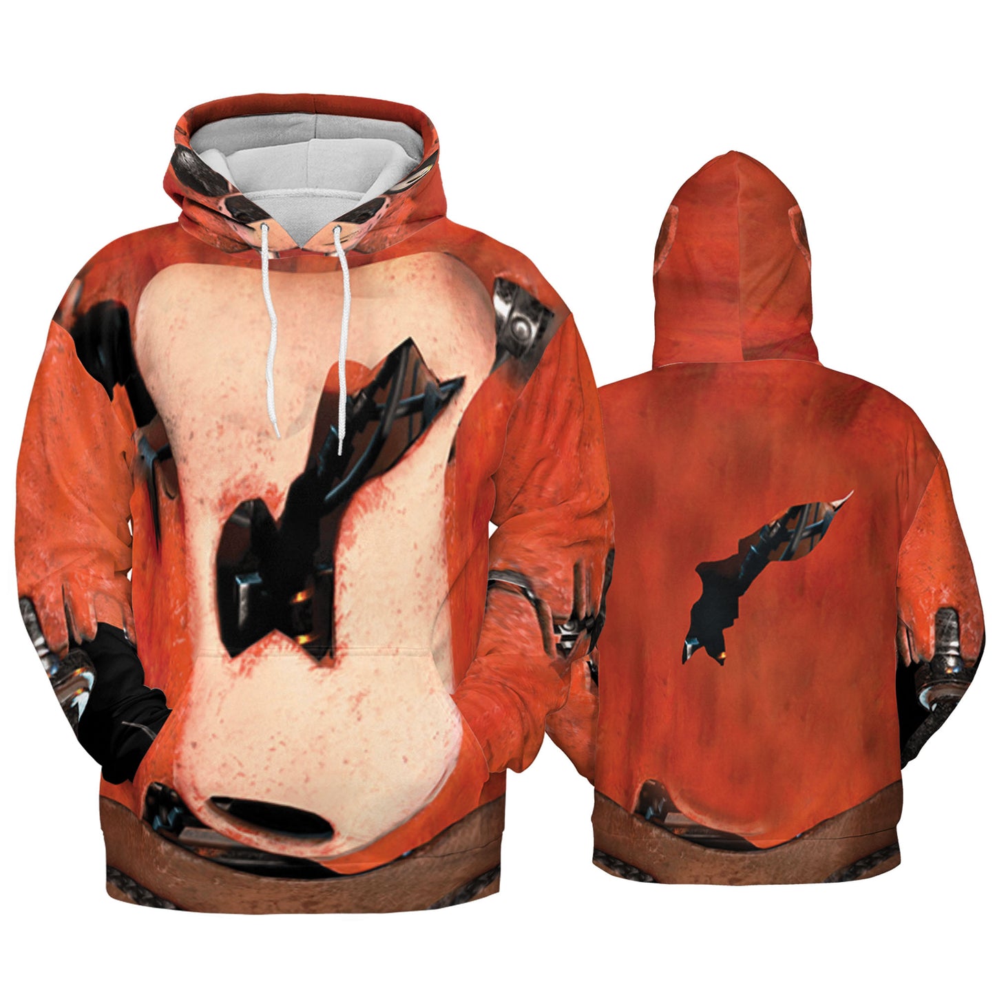 Custom Halloween Horror Animatronics Red Fox Cosplay Shirt I3