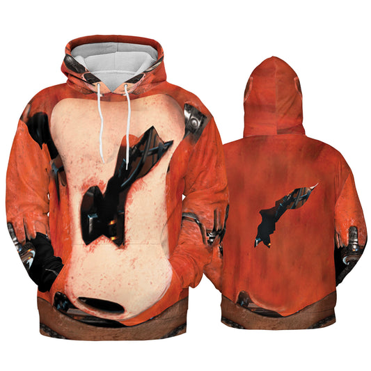 Custom Halloween Horror Animatronics Red Fox Cosplay Shirt I3