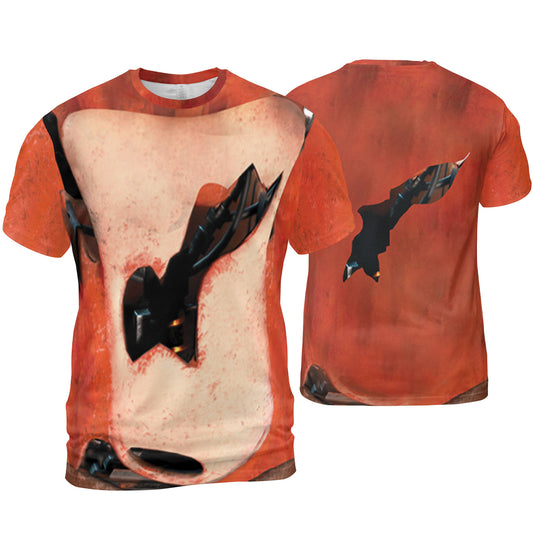 Custom Halloween Horror Animatronics Red Fox Cosplay Shirt I3