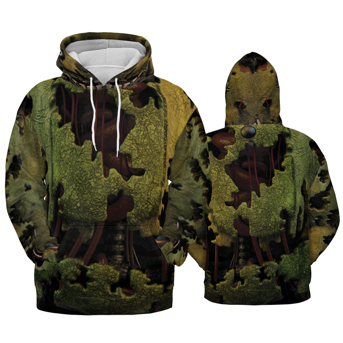 Custom Halloween Horror Animatronics Spring Bunny Cosplay Shirt I3