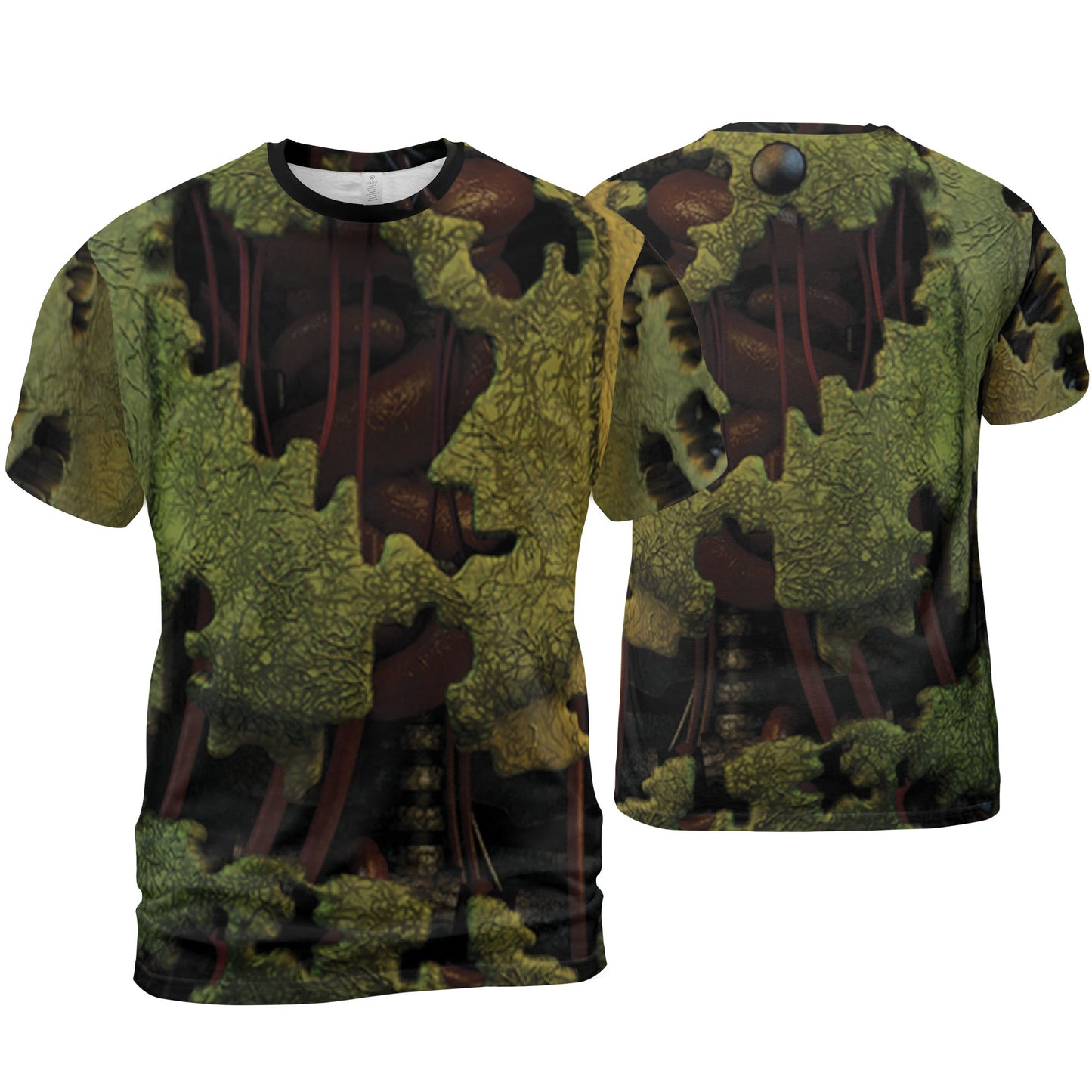 Custom Halloween Horror Animatronics Spring Bunny Cosplay Shirt I3