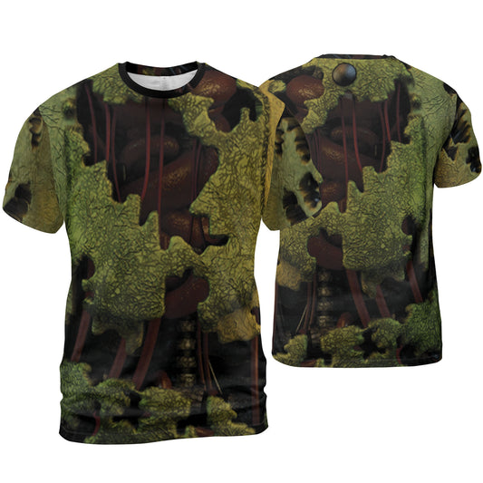 Custom Halloween Horror Animatronics Spring Bunny Cosplay Shirt I3