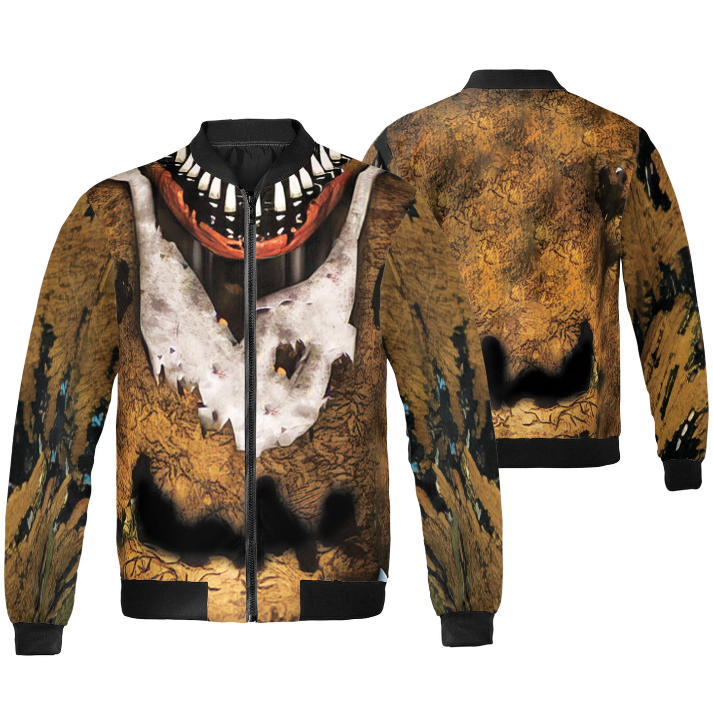 Custom Halloween Horror Animatronics Yellow Chicken Cosplay Shirt I3