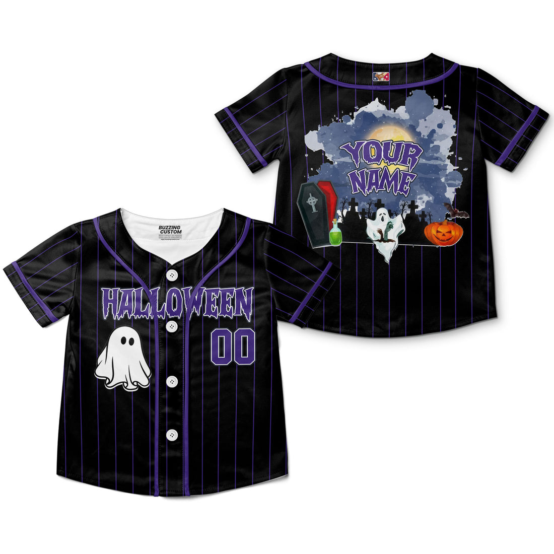 custom-halloween-simple-nightmares-black-ghost-baseball-jersey-i1-1931