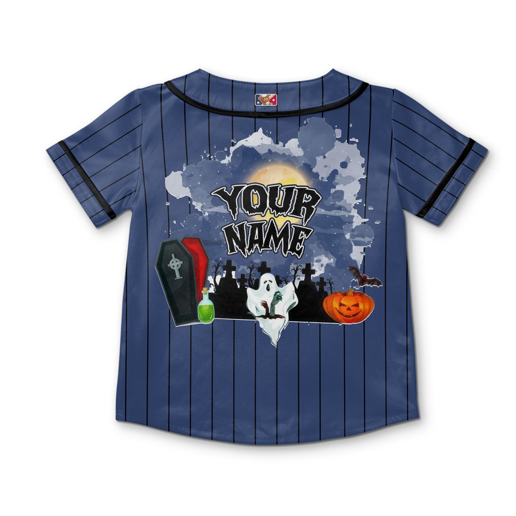custom-halloween-simple-nightmares-navy-ghost-baseball-jersey-i1-2860
